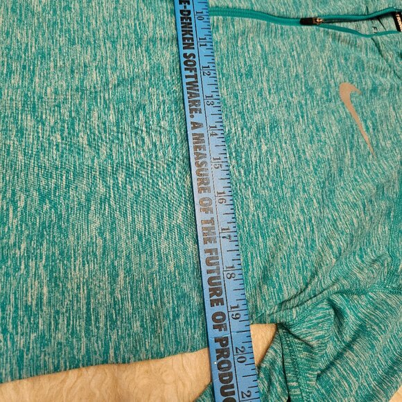 Nike Golf Dri Fit Men's Blue 1/4 Zip Long Sleeves Sweatshirt Size L - Picture 4 of 9